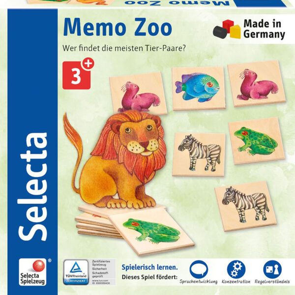 Selecta Memo Επιτραπέζιο Μνήμης Ζωάκια