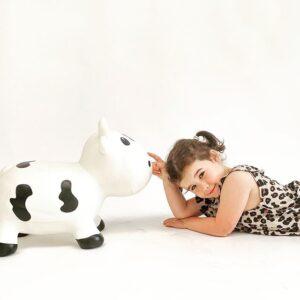 Bella the cow Junior-Βlack & White